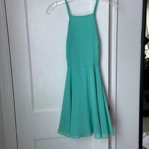 Silent + noise backless dress